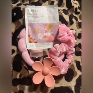 Brand New Pink hair and self care items